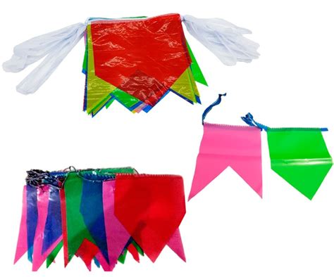 bandeirinhas de plastico para festa junina